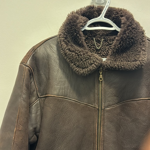 Vintage Brown Jacket with Hood - Picture 2 of 8